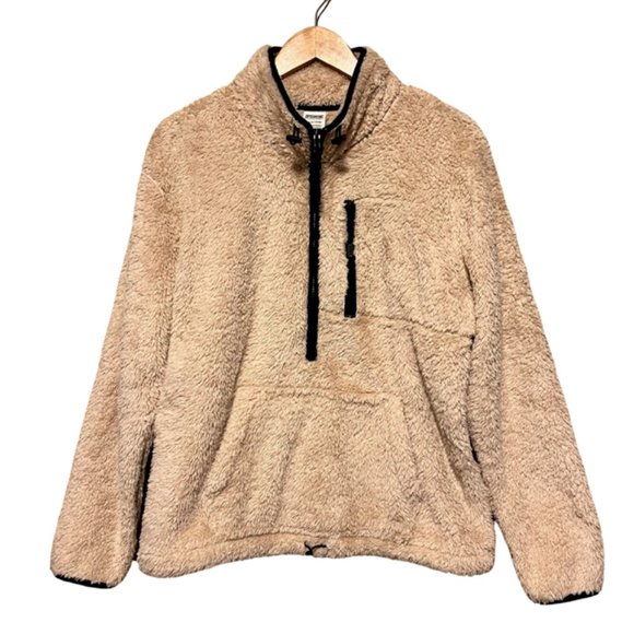 Pink Victoria Secrete, Beige fleece pullover, Small, Women's - Picture 5 of 7